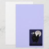 Rooster Ghost Briefpapier (Vorne/Hinten)