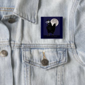 Rooster Ghost Button (Beispiel)