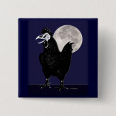 Rooster Ghost Button (Vorderseite)