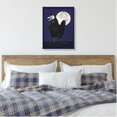 Rooster Ghost Leinwanddruck (Insitu (Schlafzimmer))