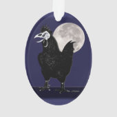 Rooster Ghost Ornament (Rückseite)