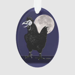 Rooster Ghost Ornament