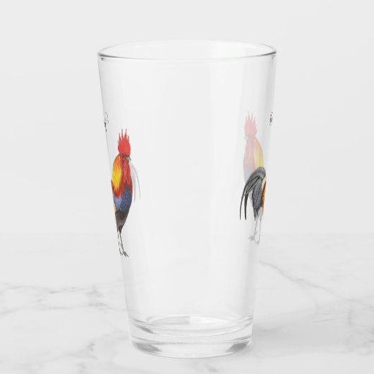 Rooster Glas (Links)