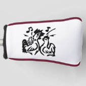 Rooster Golf Headcover (Vorderseite)