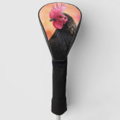Rooster Golf Headcover (Vorderseite)