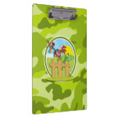 Rooster; hellgrüne Camouflage, Tarnung Klemmbrett (Rechts)