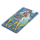 ROOSTER & HEN LOVERS, CHICKEN MAGNET Large (Linke Seite)