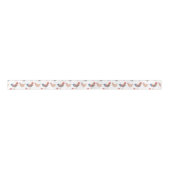 Rooster & Hen Satinband (Vorderseite)