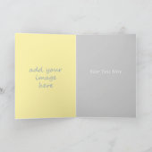 Rooster + Hen Schwanz, Funny Grußkarte Karte (Innenseite)