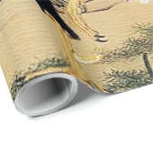 Rooster Hen und Hydrangea von Ito Jakuchu Geschenkpapier (Rolleneckpunkt)