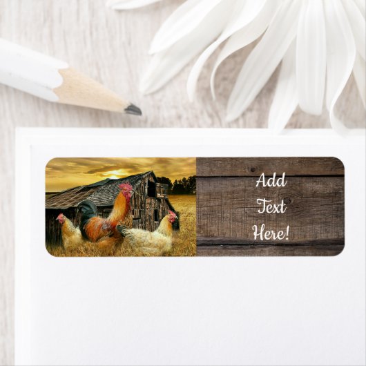 Rooster Hens Barn Coop (Insitu)