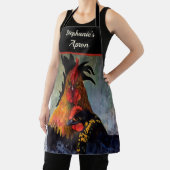 Rooster-Hühner Personalisiert Schürze (InSitu)