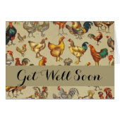 Rooster-Hühnerfarm Landtier (Vorderseite (Horizontal))