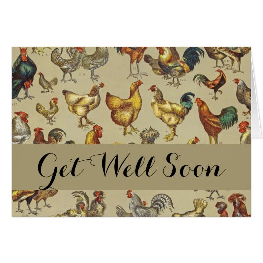 Rooster-Hühnerfarm Landtier (Vorderseite (Horizontal))