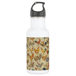 Rooster-Hühnerfarm Landtier Edelstahlflasche