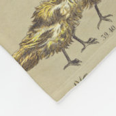 Rooster-Hühnerfarm Landtier Fleecedecke (Ecke)