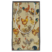 Rooster-Hühnerfarm Landtier Kleine Geschenktüte (Vorderseite)