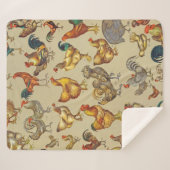 Rooster-Hühnerfarm Landtier Sherpadecke (Vorderseite (Horizontal))