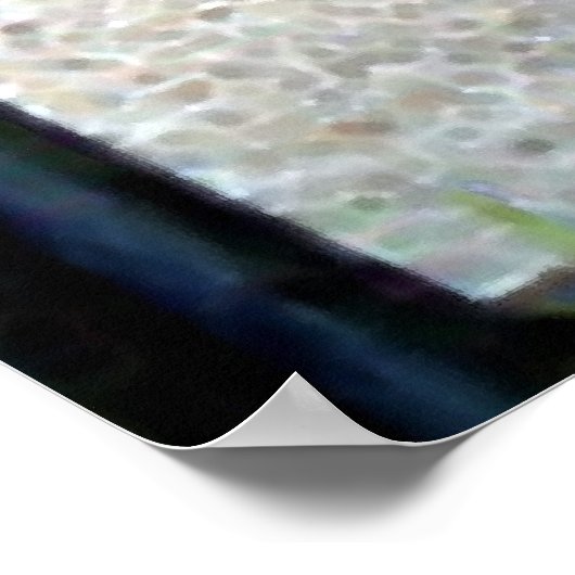 Rooster-Hühnerprint Poster (Ecke)