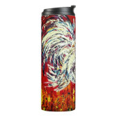 Rooster-Hühnerthermie Thermosbecher (Nach links gedreht)
