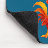 Rooster Humor Saying Funny F-caw-f Chicken Quote M Mousepad (Ecke)