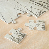 Rooster Illustration Vintag Tone Puzzle (Seite)