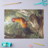 Rooster im Dschungel Landschaftsbild Seidenpapier (Basteln)
