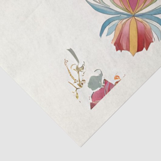 Rooster in blutdrucksenkendem Papier (Ausschnitt)