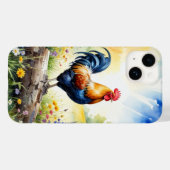 Rooster in einem Fall mit dem Handy-Protokoll Case-Mate iPhone Hülle (Rückseite (Horizontal))