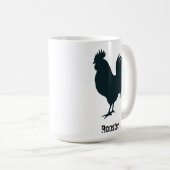 Rooster individuell einstellbar kaffeetasse (VorderseiteRechts)
