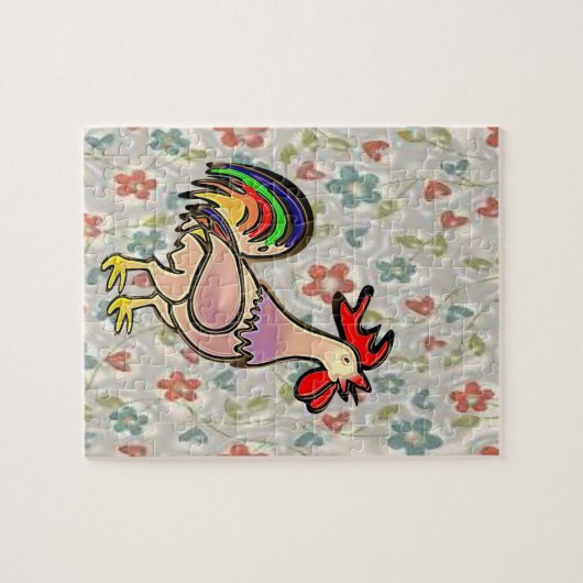 Rooster Jigsaw Puzzle (Horizontal)