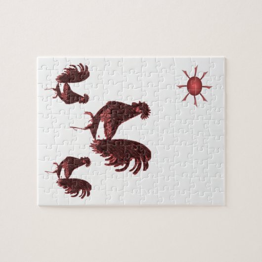 Rooster Jigsaw Puzzle (Horizontal)