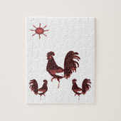 Rooster Jigsaw Puzzle (Vertikal)