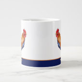 Rooster-Jumbo-Tasse Jumbo-Tasse (Vorderseite)