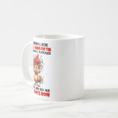 Rooster Just Standing Here Patiently Waiting For T Kaffeetasse (Vorderseite Links)