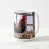 ROOSTER KAFFEE TASSE (VorderseiteRechts)