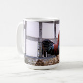 ROOSTER KAFFEE TASSE (Vorderseite Links)