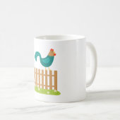 Rooster Kaffeetasse (VorderseiteRechts)
