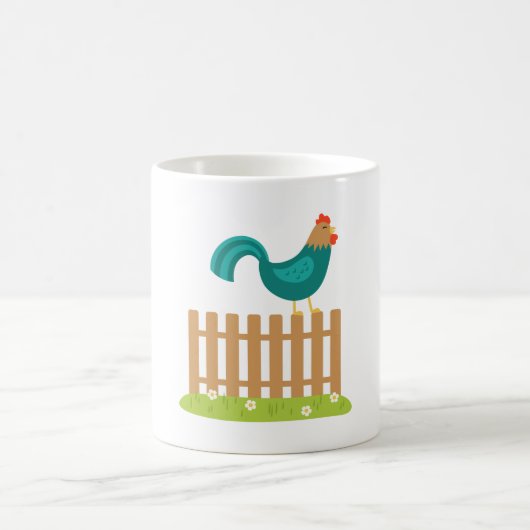 Rooster Kaffeetasse (Mittel)