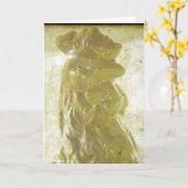 Rooster Karte (Gelbe Blume)