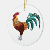 ROOSTER KERAMIKORNAMENT (Links)