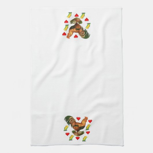 Rooster Kitchen Handtuch (Vertikal)