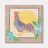 Rooster Kitchen Magnet (Vorne)