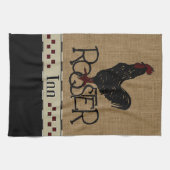 "Rooster" KITCHEN TOWEL Küchentuch (Horizontal)