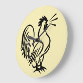 ROOSTER KITCHEN WANDERSCHALTER GROßE WANDUHR (Winkel)