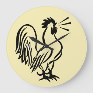 ROOSTER KITCHEN WANDERSCHALTER GROßE WANDUHR