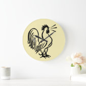 ROOSTER KITCHEN WANDERSCHALTER GROßE WANDUHR (Zuhause)