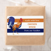 Rooster Kiteküche - Etikett (Insitu)