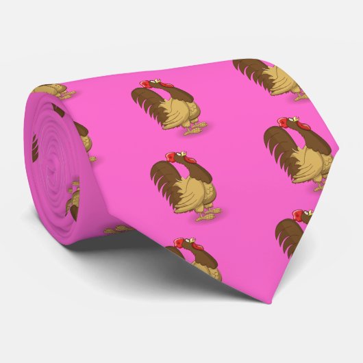 Rooster Krawatte (Gerollt)