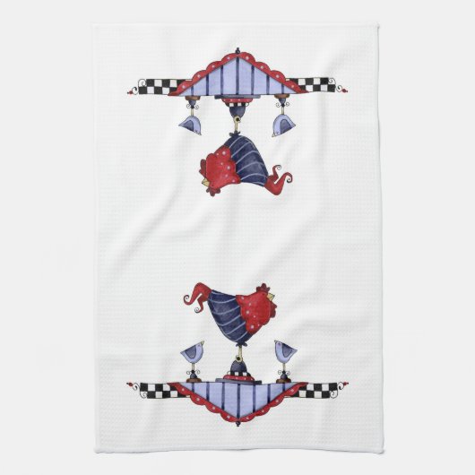 Rooster - Küchentücher (Vertikal)